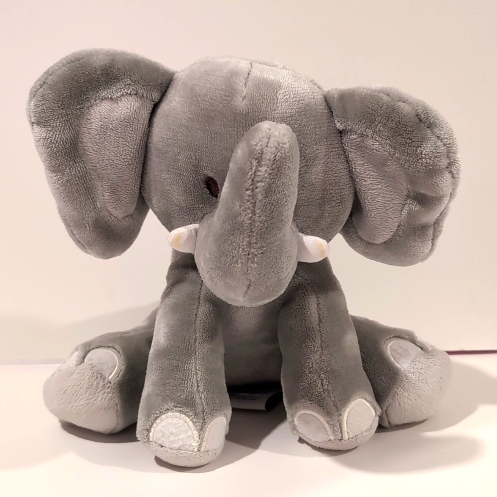 Little Miracles Grey Elephant Plush